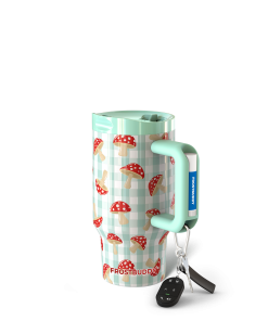 Mug Buddy 16oz | Gingham Mushroom