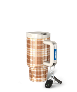 Mug Buddy 16oz | Pumpkin Patch Plaid